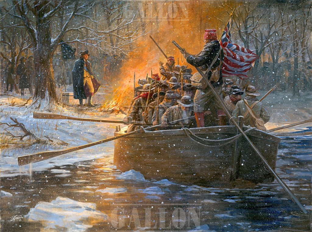 Dale Gallon's 'Christmas Surprise 1776 Washington before Trenton'